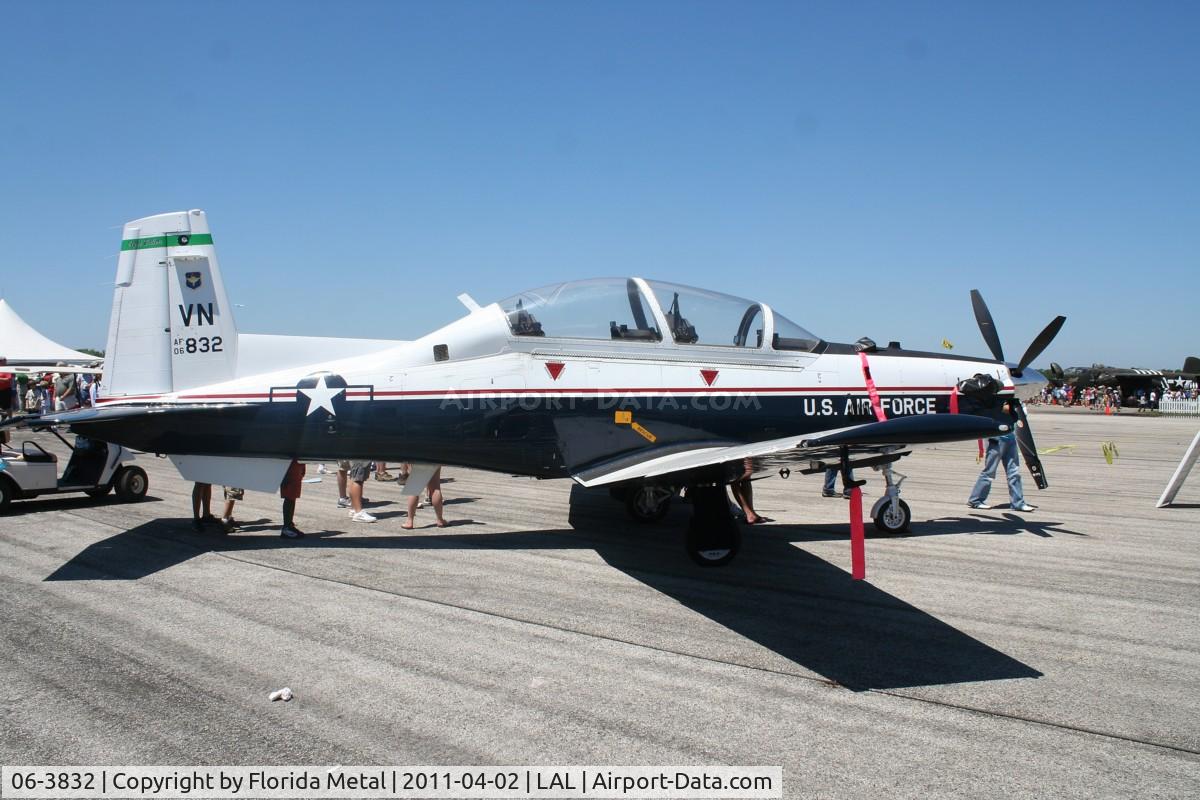 06-3832, 2006 Raytheon T-6A Texan II C/N PT-387, Texan II