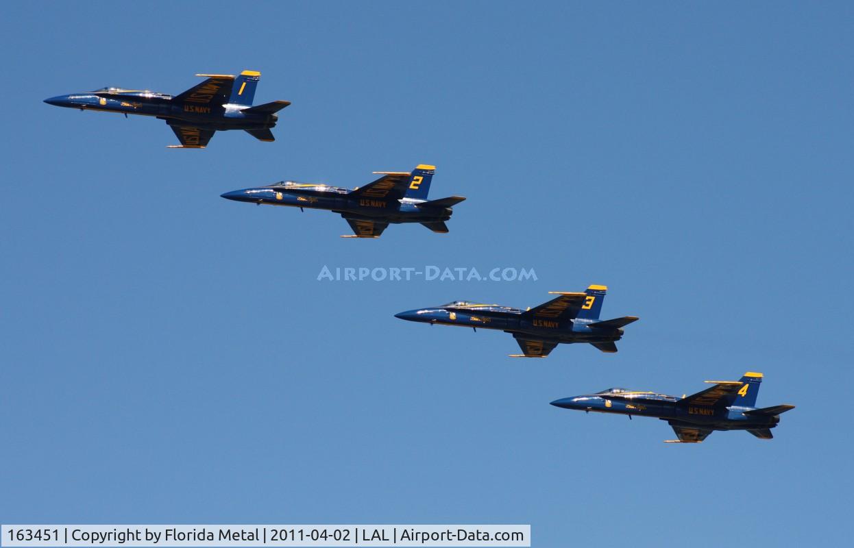 163451, 1988 McDonnell Douglas F/A-18C Hornet C/N 0662/C020, Blue Angels