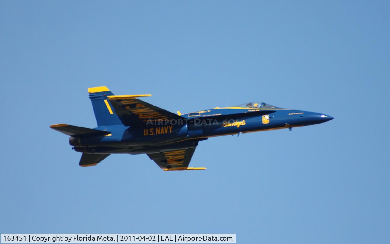 163451, 1988 McDonnell Douglas F/A-18C Hornet C/N 0662/C020, Blue Angels