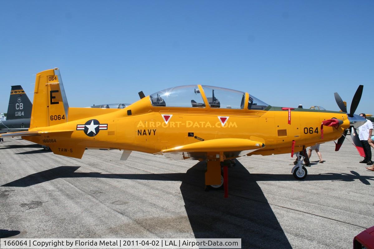 166064, Raytheon T-6B Texan II C/N PN-55, Texan II in Centenial colors