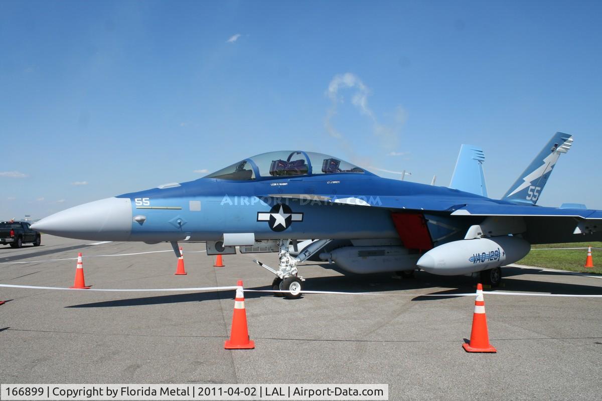 166899, Boeing EA-18G Growler C/N G-11, EA-18G retro colors