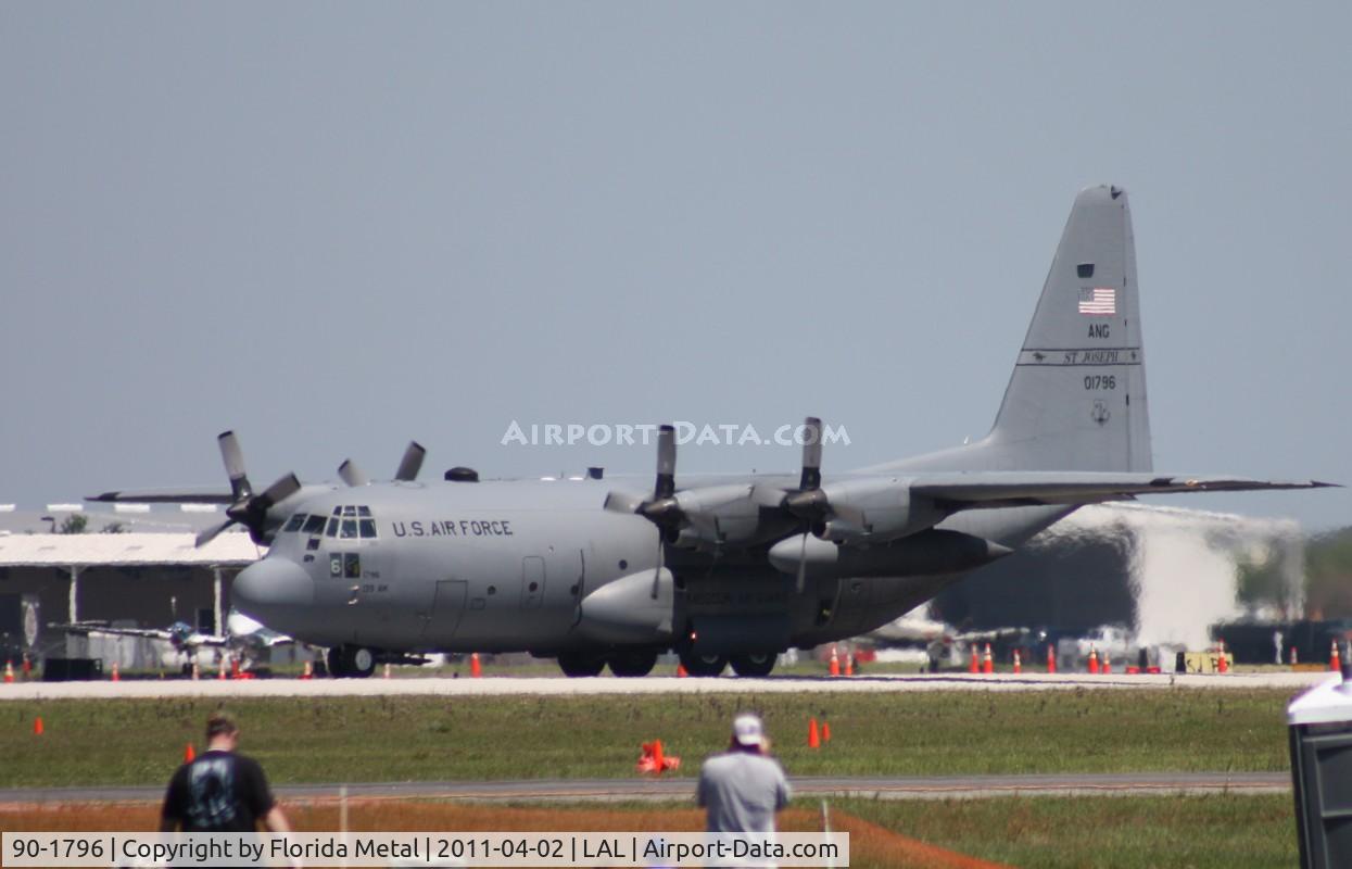 90-1796, 1990 Lockheed C-130H Hercules C/N 382-5249, C-130H