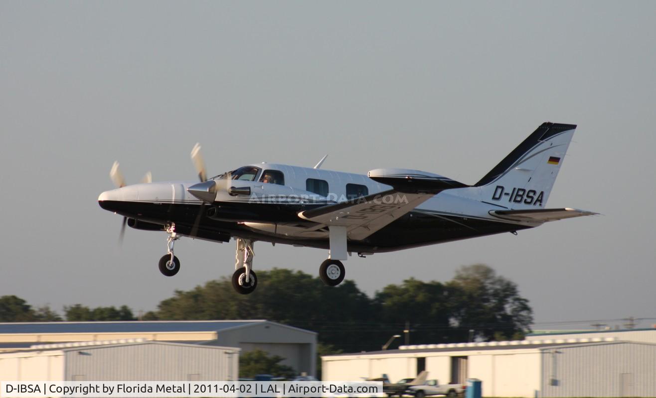 D-IBSA, Piper PA-31T Cheyenne C/N 31T-8120033, PA-31T