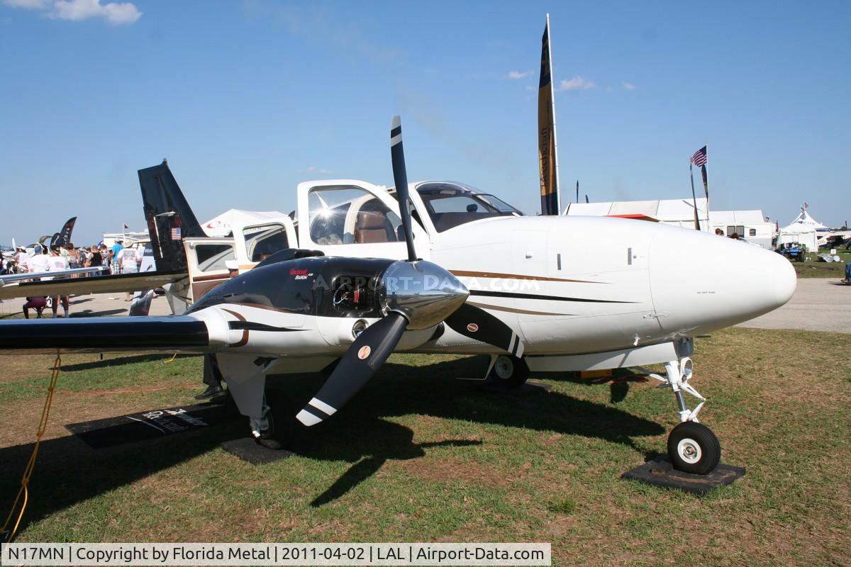 N17MN, Hawker Beechcraft Corp G58 Baron C/N TH-2302, Beech G58