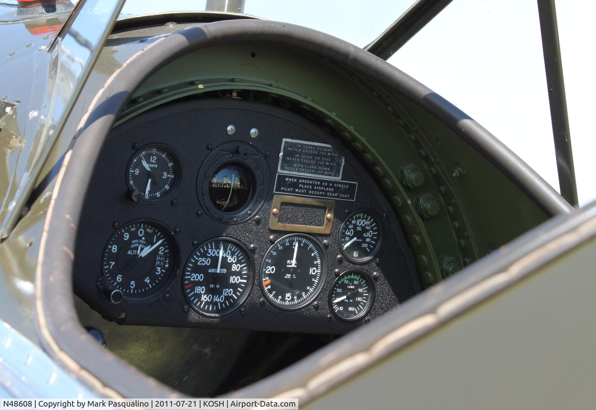 N48608, 1942 Ryan PT-22 Recruit (ST3KR) C/N 1905, Ryan ST3KR