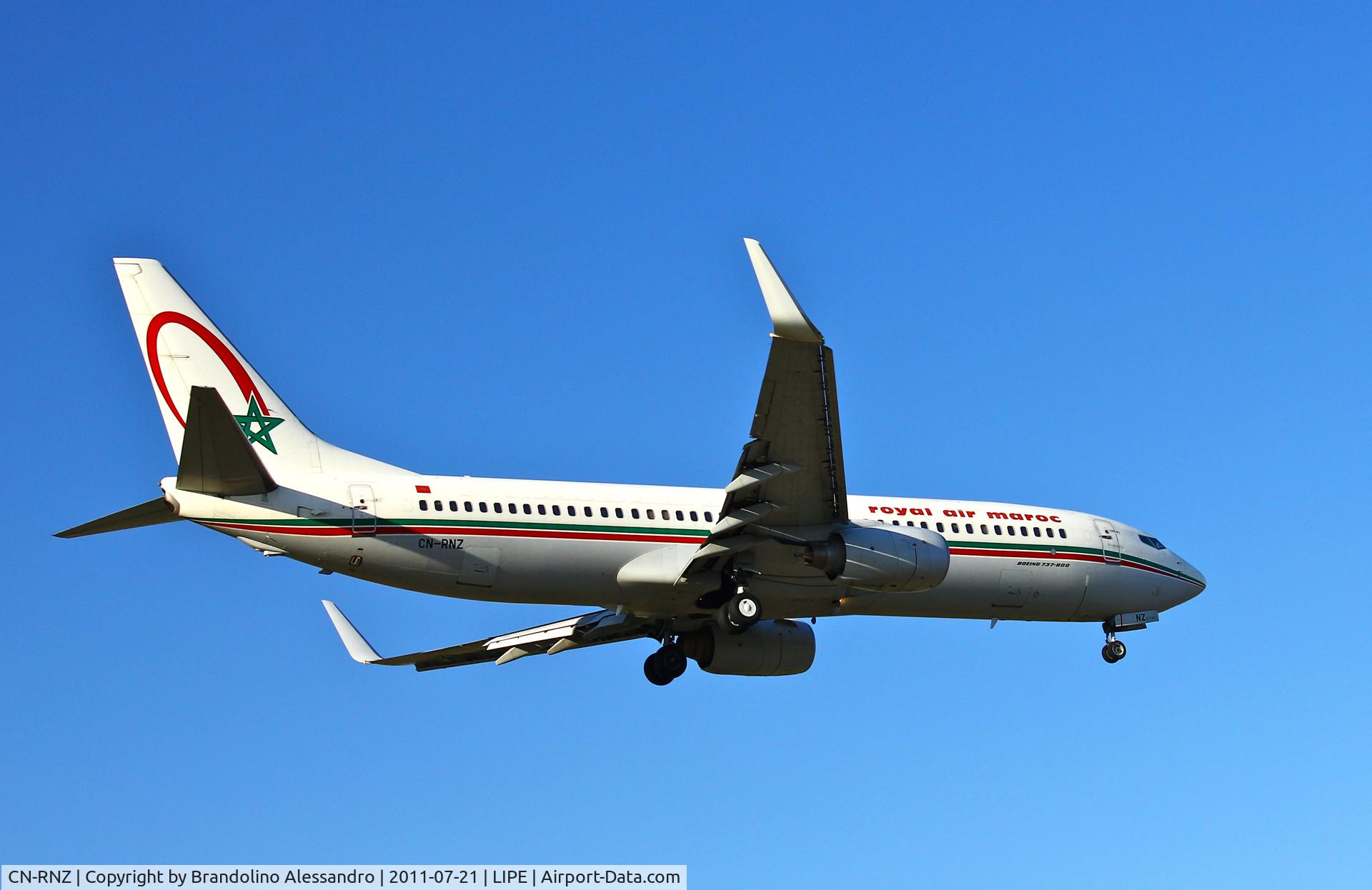 CN-RNZ, 2002 Boeing 737-8B6 C/N 33058, Bologna G.Marconi Airport