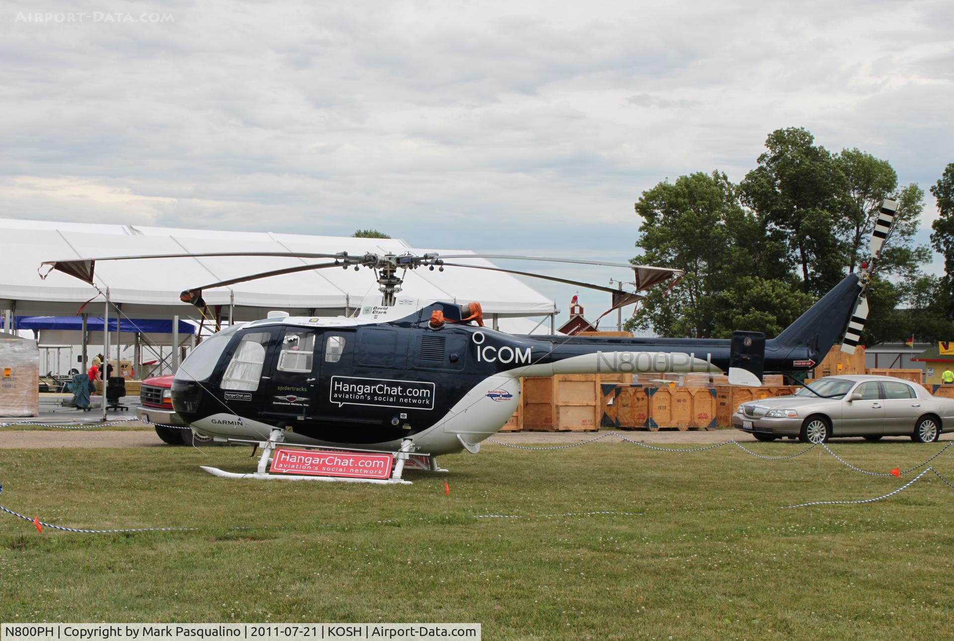 N800PH, 1988 MBB Bo-105CBS C/N S-800, BO105CBS