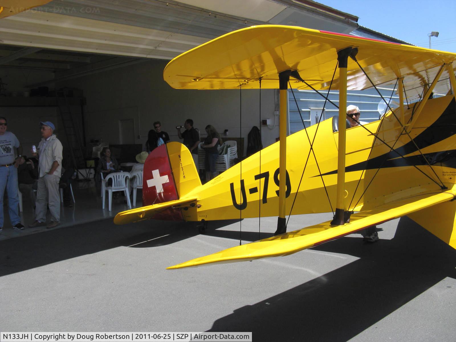 N133JH, 1940 Bucker Bu-133C Jungmeister C/N 26, 1940 Dornier Werke BU.133 Bucker JUNGMEISTER, Siemens-Halske SH 14 A-4 seven cylinder 160 Hp radial, four ailerons maneuverability