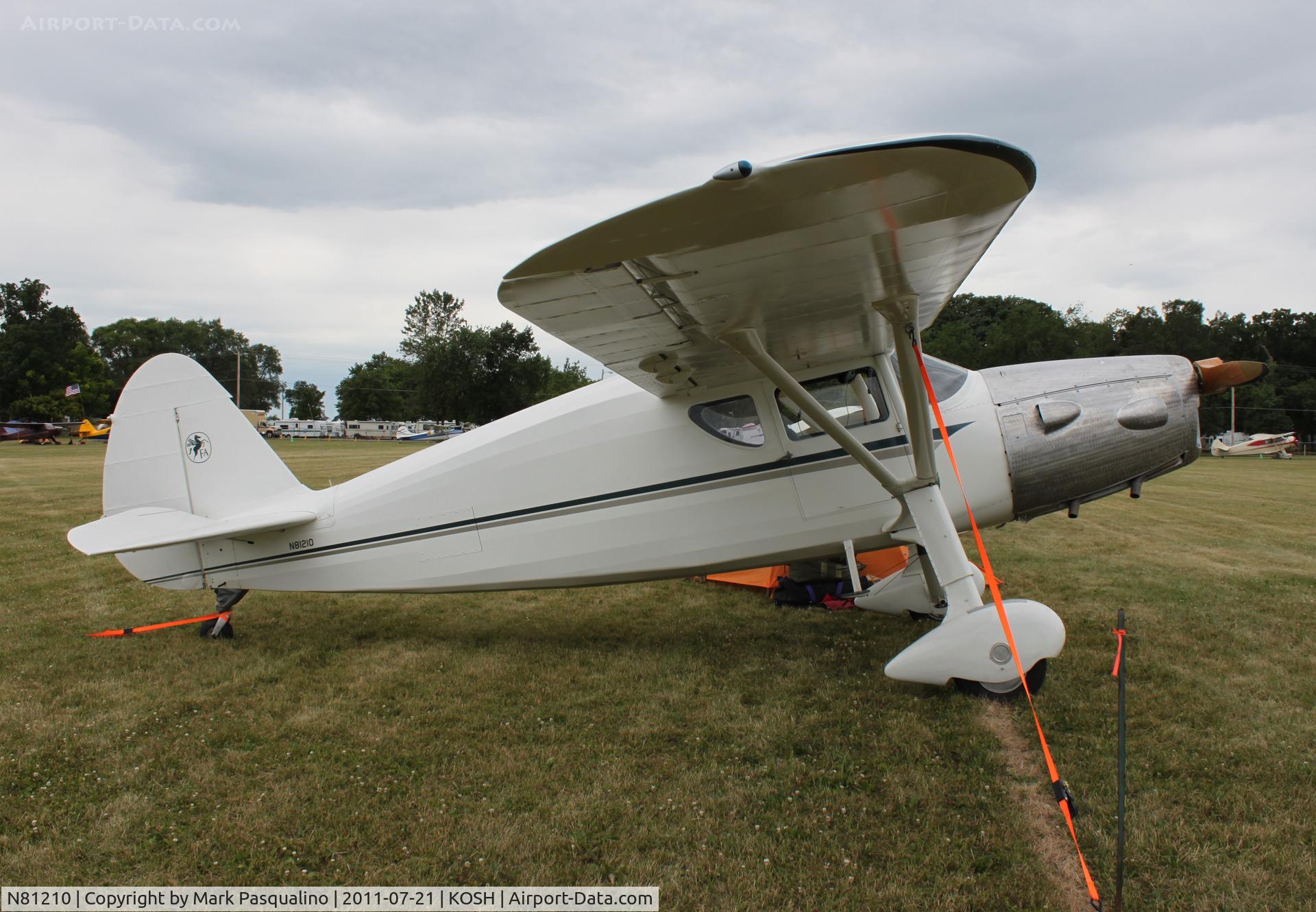 N81210, 1946 Fairchild 24R-46 C/N R46-111, Fairchild 24R-46