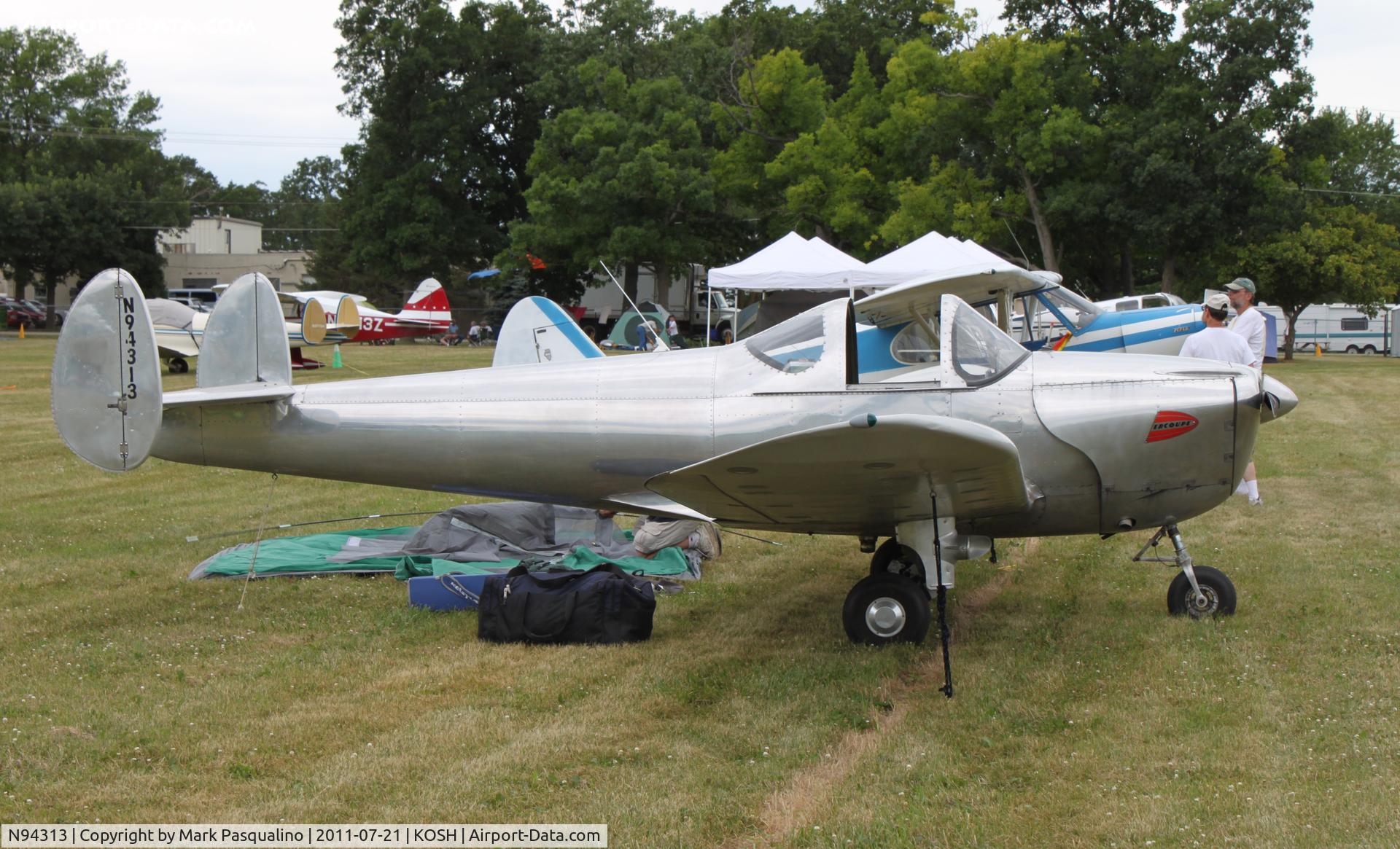 N94313, 1946 Erco 415C Ercoupe C/N 1536, Ercoupe 415-C