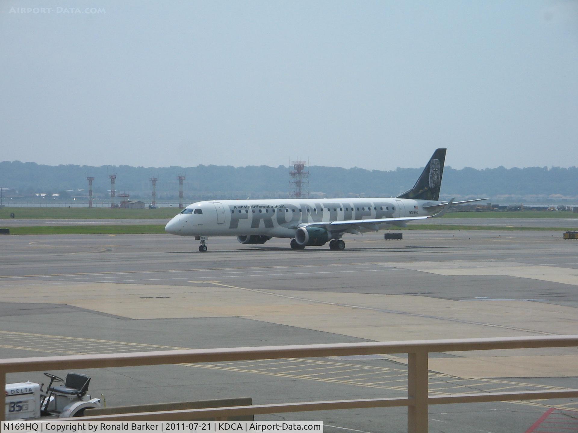 N169HQ, 2008 Embraer 190AR (ERJ-190-100IGW) C/N 19000188, National