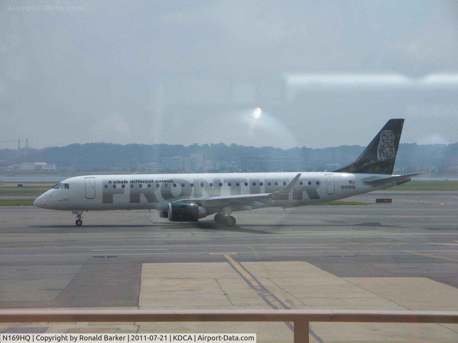 N169HQ, 2008 Embraer 190AR (ERJ-190-100IGW) C/N 19000188, National