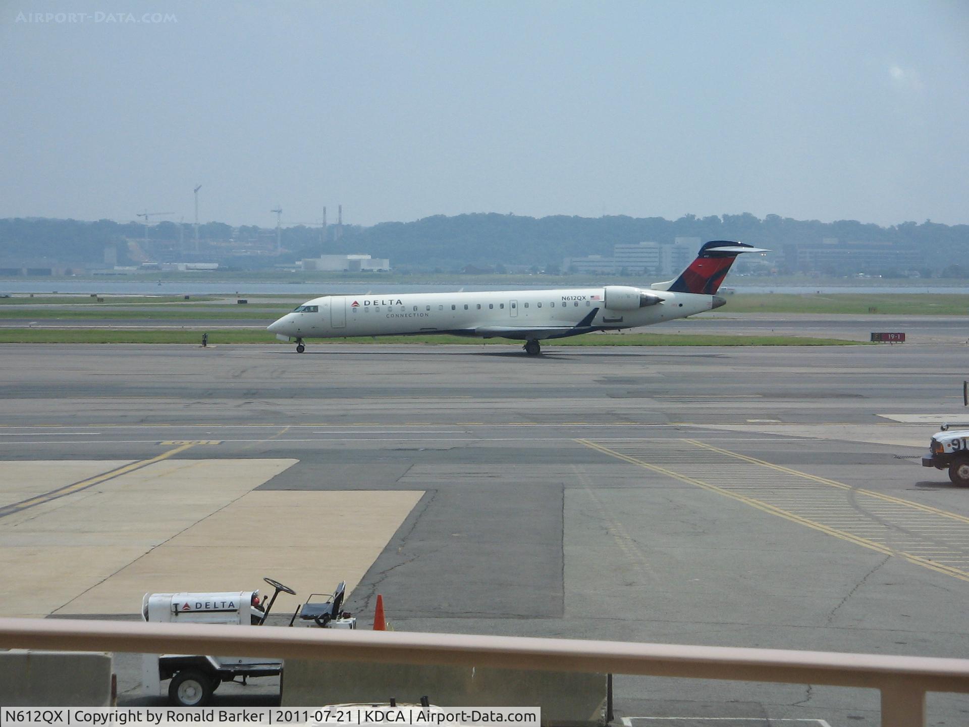 N612QX, 2002 Bombardier CRJ-701 (CL-600-2C10) Regional Jet C/N 10042, National