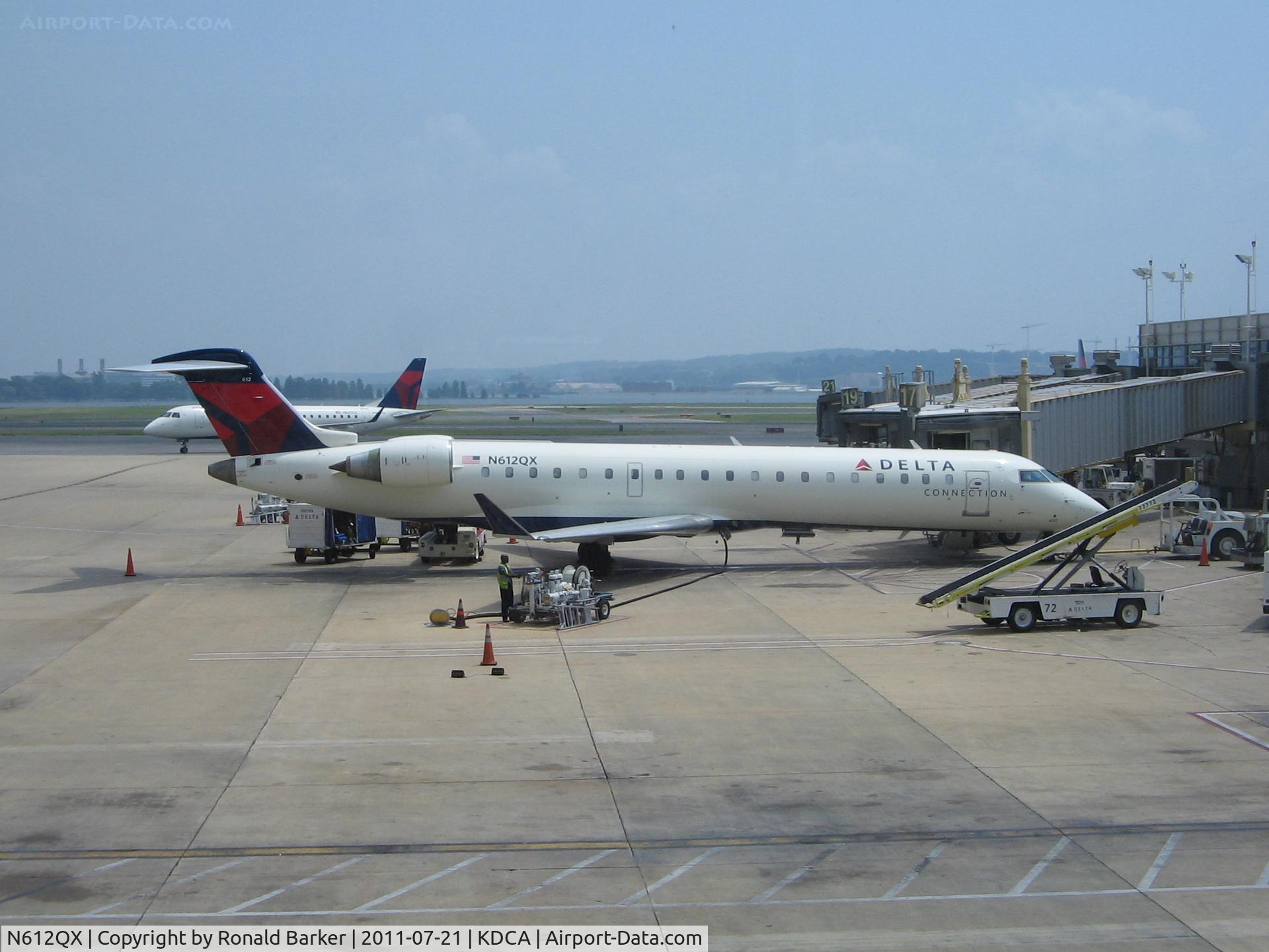 N612QX, 2002 Bombardier CRJ-701 (CL-600-2C10) Regional Jet C/N 10042, National
