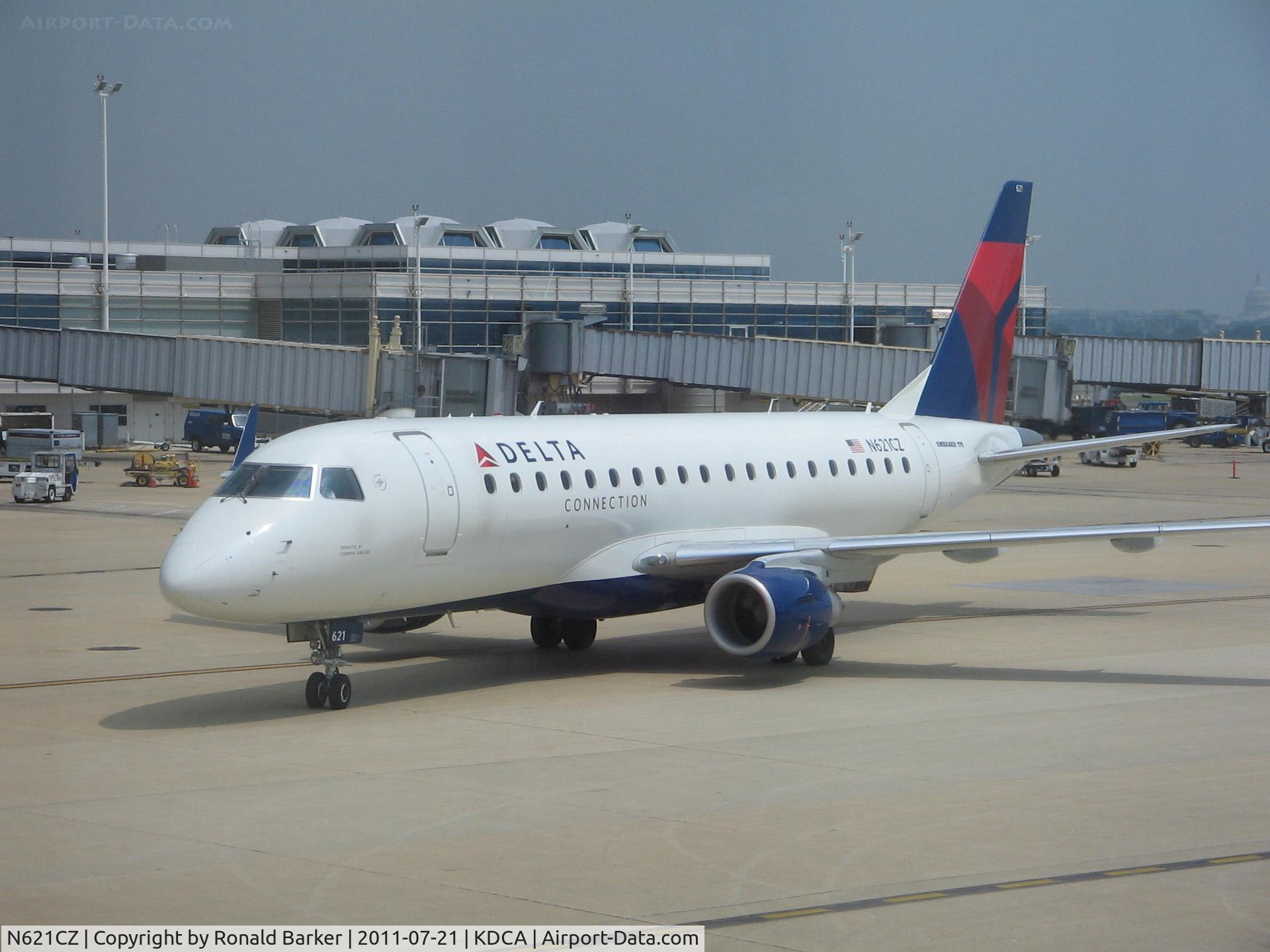 N621CZ, 2008 Embraer 175LR (ERJ-170-200LR) C/N 17000218, National