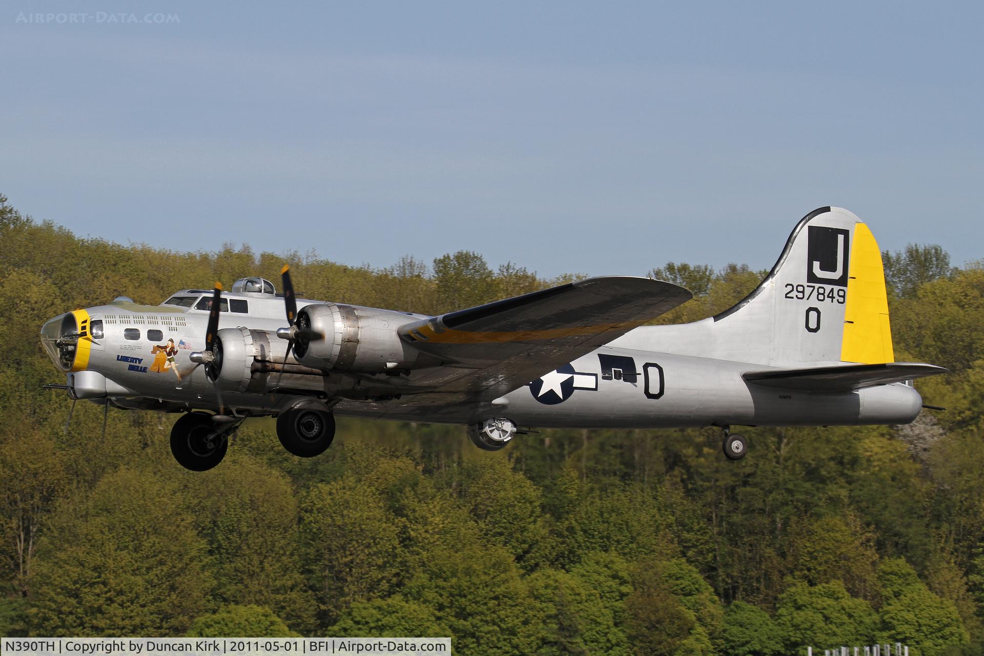 N390TH, 1944 Boeing B-17G Flying Fortress C/N Not found 44-85734, Tragically lost 2 months later