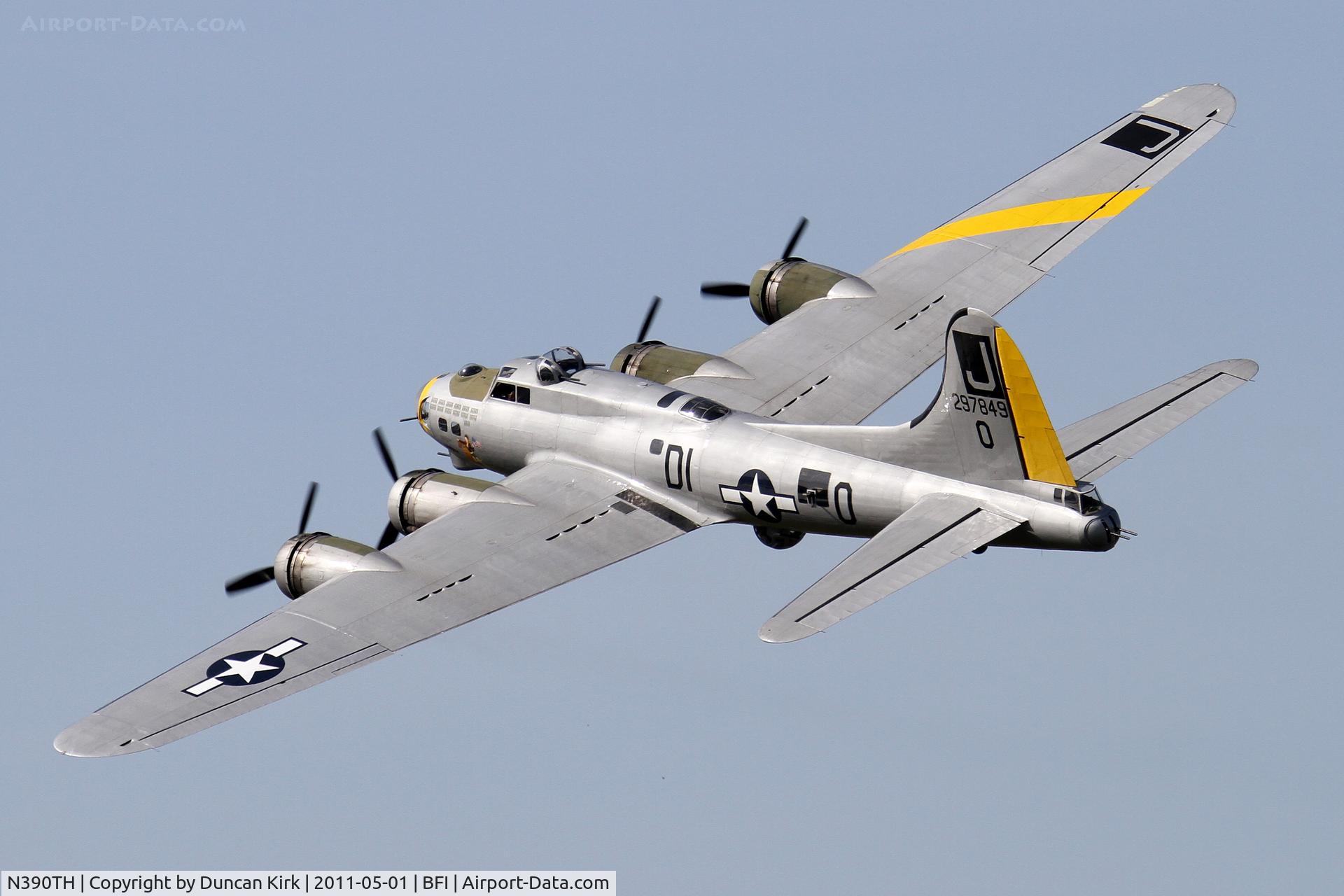 N390TH, 1944 Boeing B-17G Flying Fortress C/N Not found 44-85734, An engine fire totaled this aircraft two months later