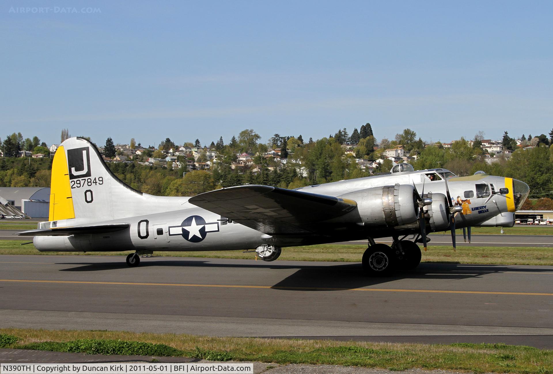 N390TH, 1944 Boeing B-17G Flying Fortress C/N Not found 44-85734, Gone for ever after an engine fire