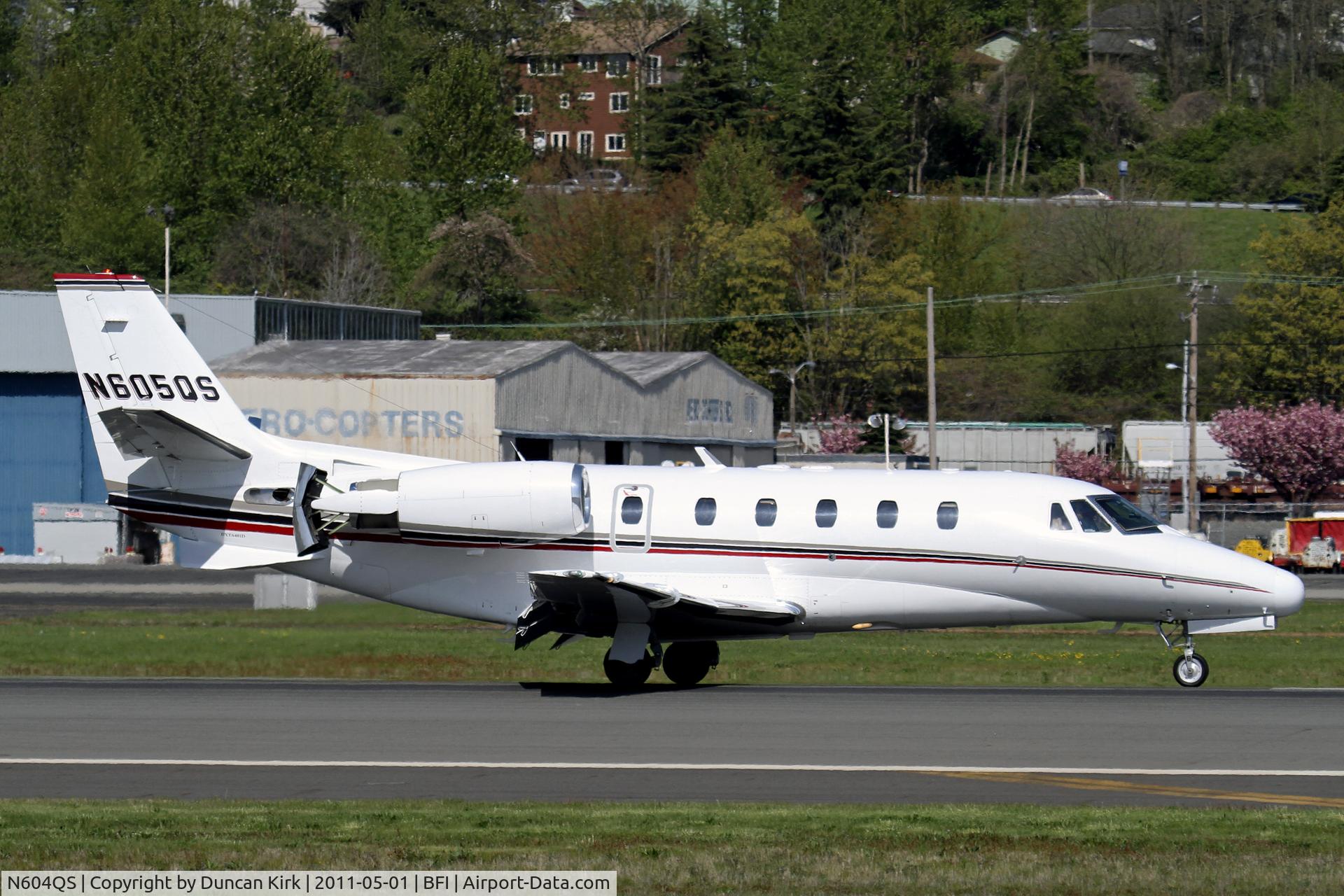 N604QS, 2001 Cessna 560XL Citation Excel C/N 560-5204, Boring NetJets!