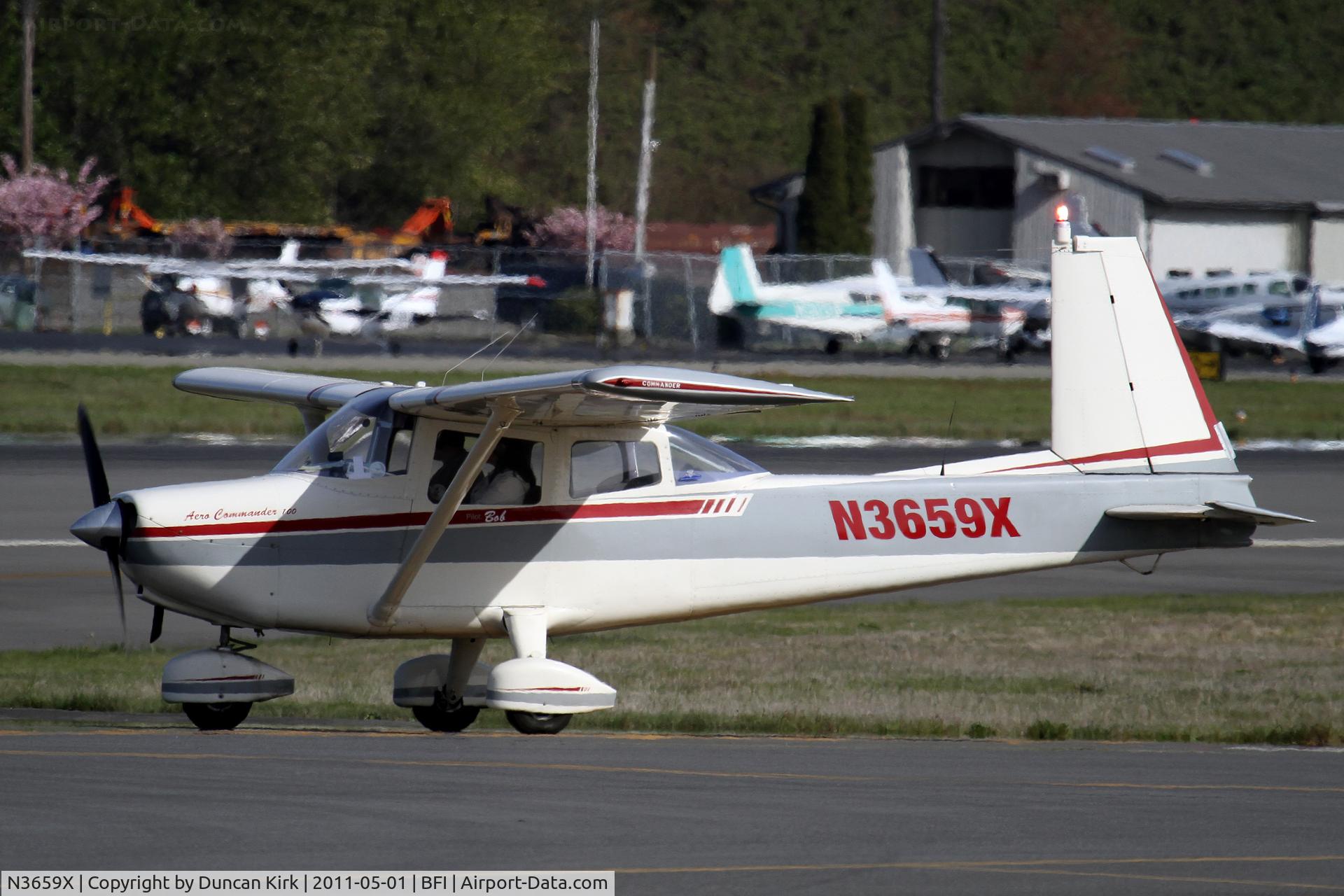 N3659X, 1968 Aero Commander 100 C/N 311, A rare bird