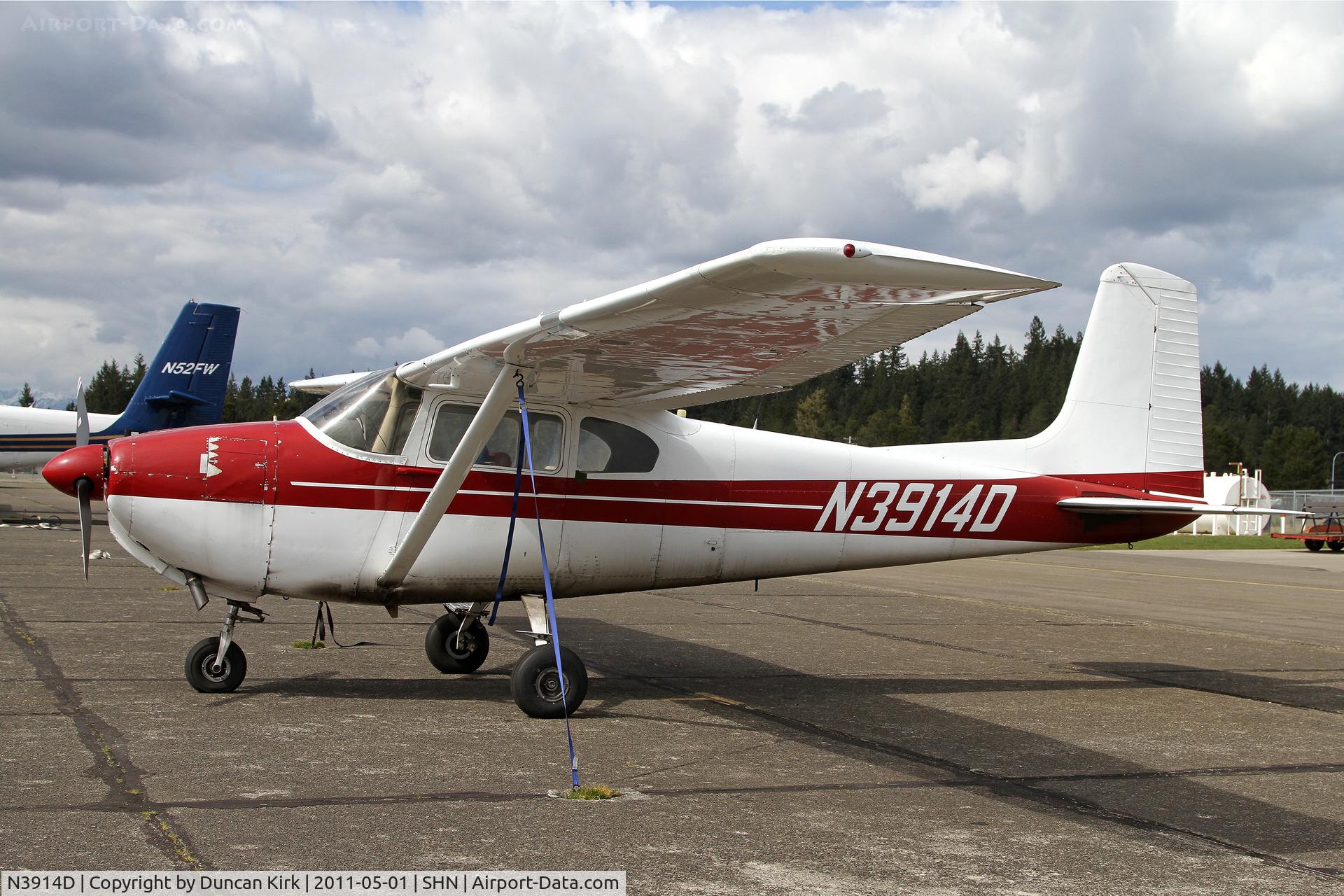 N3914D, 1957 Cessna 182A Skylane C/N 34614, Parachute plane
