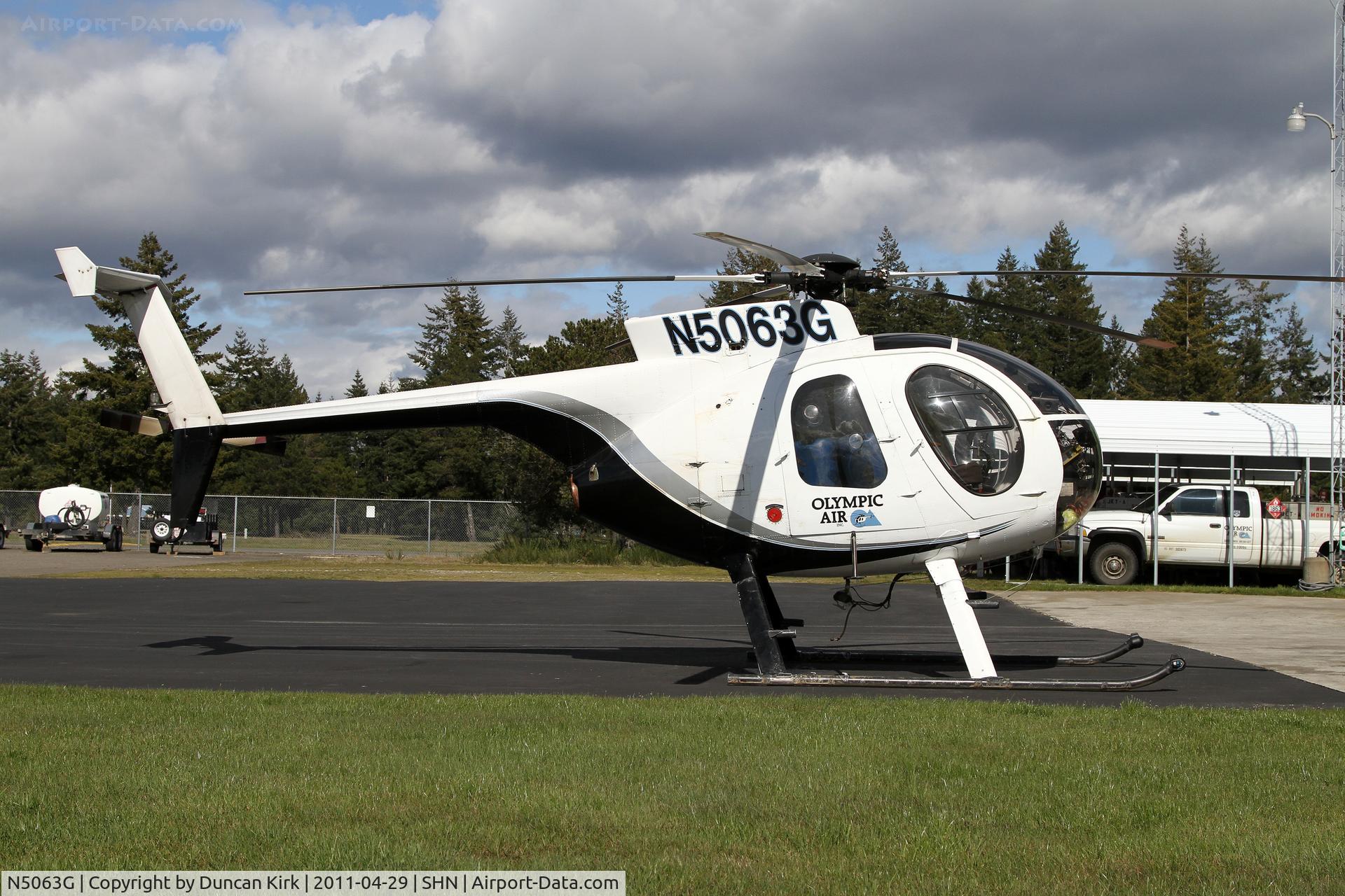 N5063G, Hughes 369D C/N 711021D, Based at Shelton