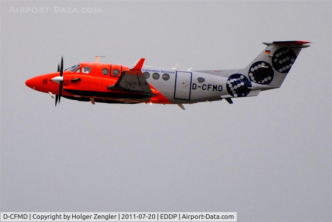 D-CFMD, 2006 Beechcraft Super King Air 350 C/N FL-473, Calibrator on duty.