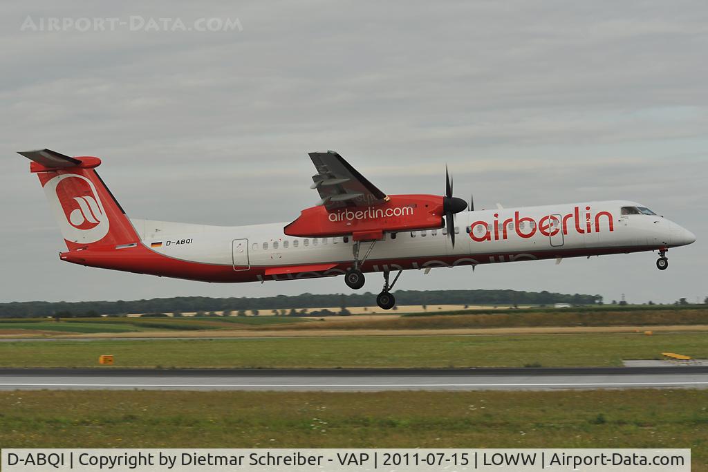 D-ABQI, 2009 De Havilland Canada DHC-8-402Q Dash 8 C/N 4264, Air Berlin Dash 8-400