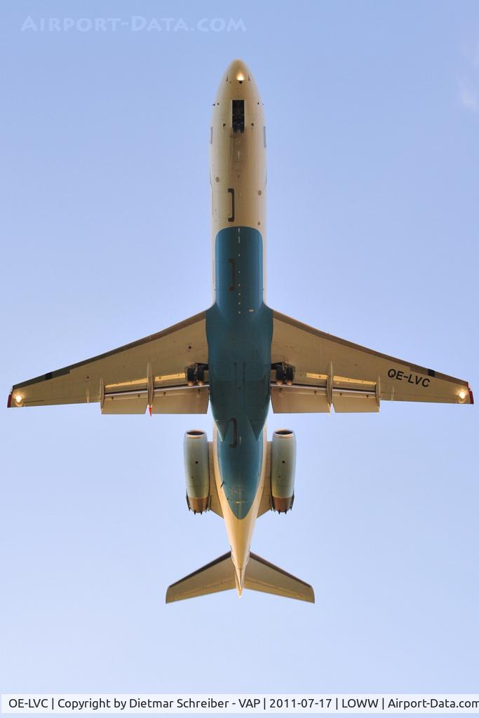 OE-LVC, 1993 Fokker 100 (F-28-0100) C/N 11446, Austrian Arrows Fokker 100
