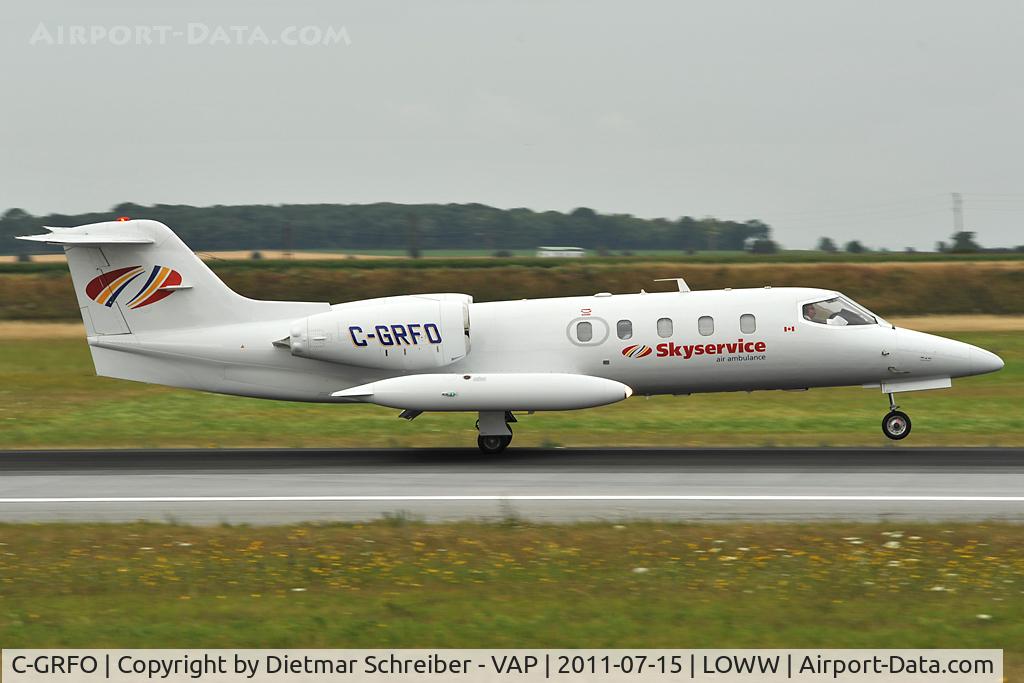 C-GRFO, 1977 Learjet 35A C/N 35A-100, Skyservice Learjet 35