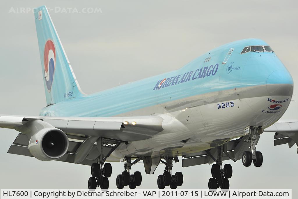 HL7600, 2004 Boeing 747-4B5F/SCD C/N 33945, Korean Air Boeing 747-400