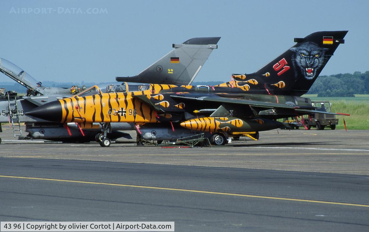 43 96, Panavia Tornado IDS C/N 248/GS064/4096, Tigermeet 2003, Cambrai AFB