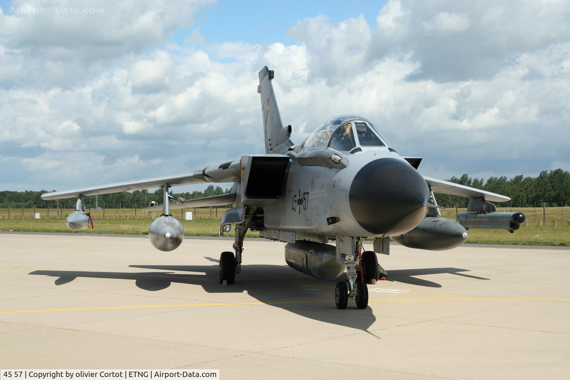 45 57, 1987 Panavia Tornado IDS C/N 648/GS205/4257, Nice weather on Geilenkirchen that day...