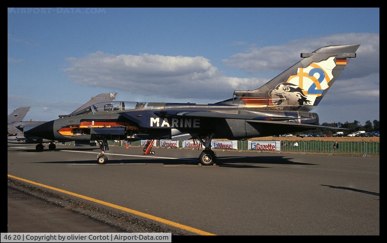 46 20, Panavia Tornado IDS C/N 795/GS253/4320, Beauvechain Belgium AFB, 2003.