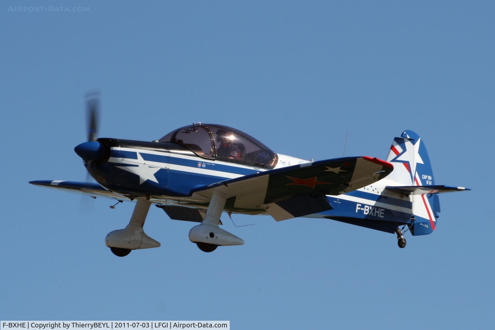 F-BXHE, Mudry CAP-10B C/N 61, One of Patrouille Cap Ten