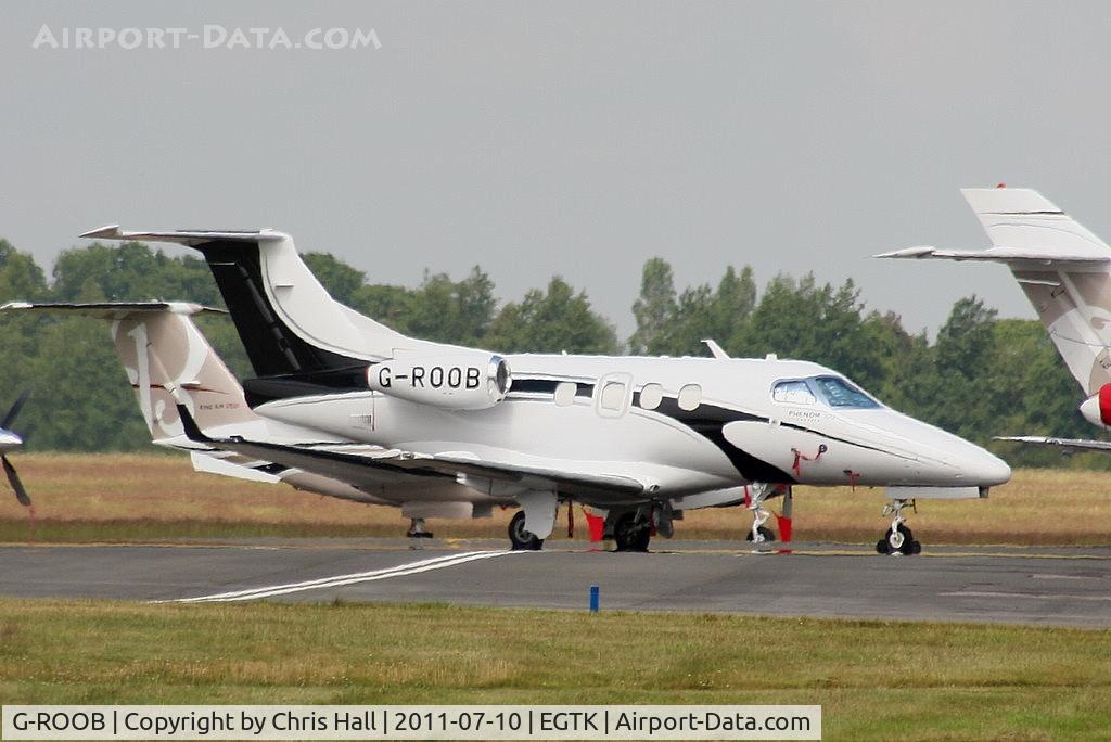 G-ROOB, 2010 Embraer EMB-500 Phenom 100 C/N 50000179, Flairjet Ltd