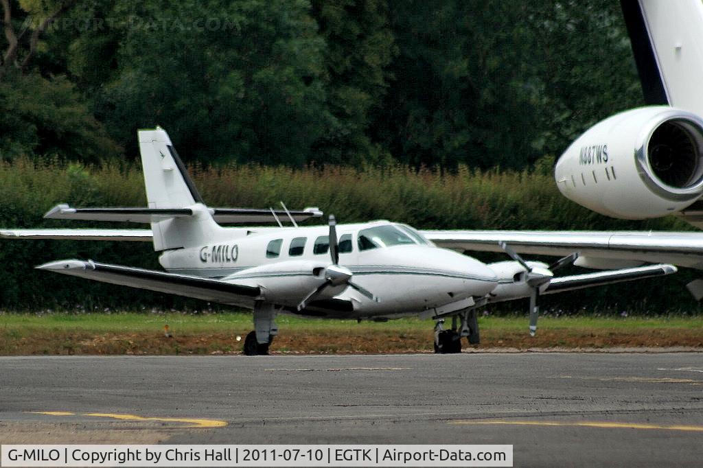G-MILO, 1983 Cessna T303 Crusader C/N T30300211, Fortisair Ltd