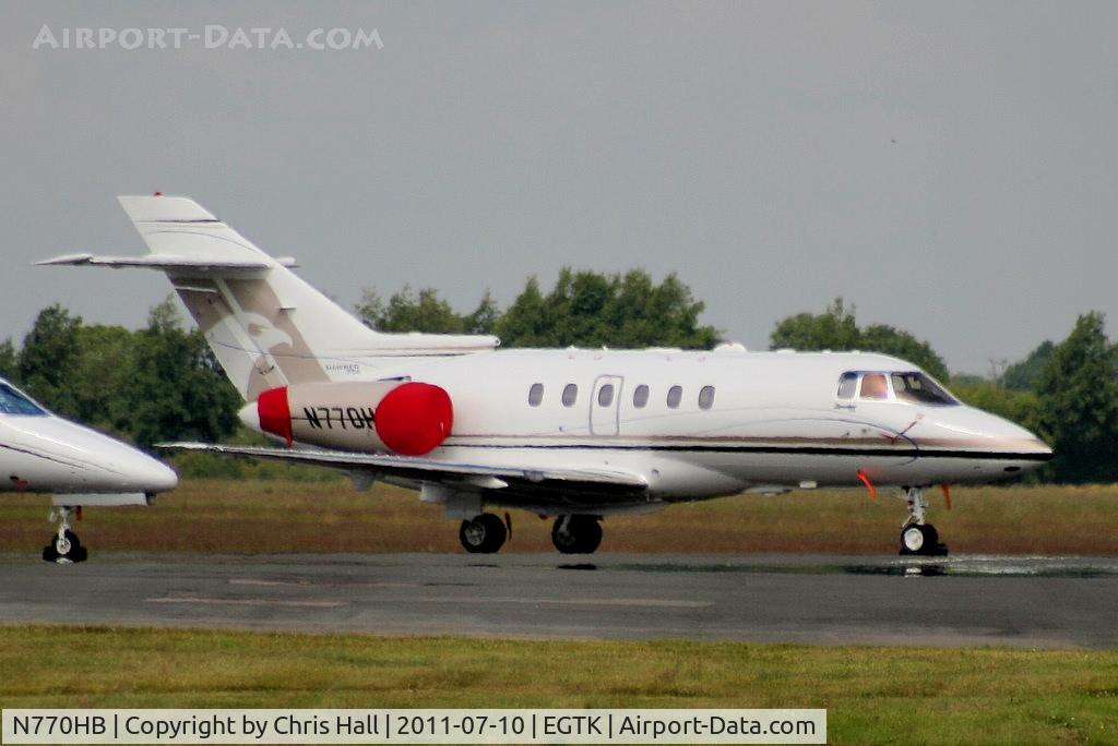 N770HB, 2011 Hawker Beechcraft 750 C/N HB-70, Hawker Beechcraft Corp