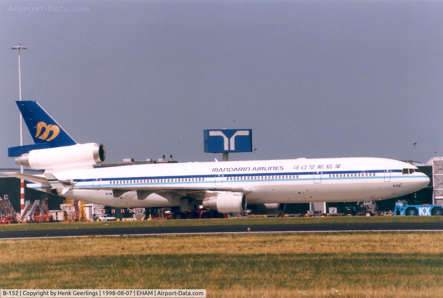 B-152, 1993 McDonnell Douglas MD-11F C/N 48470, Mandarin Airlines