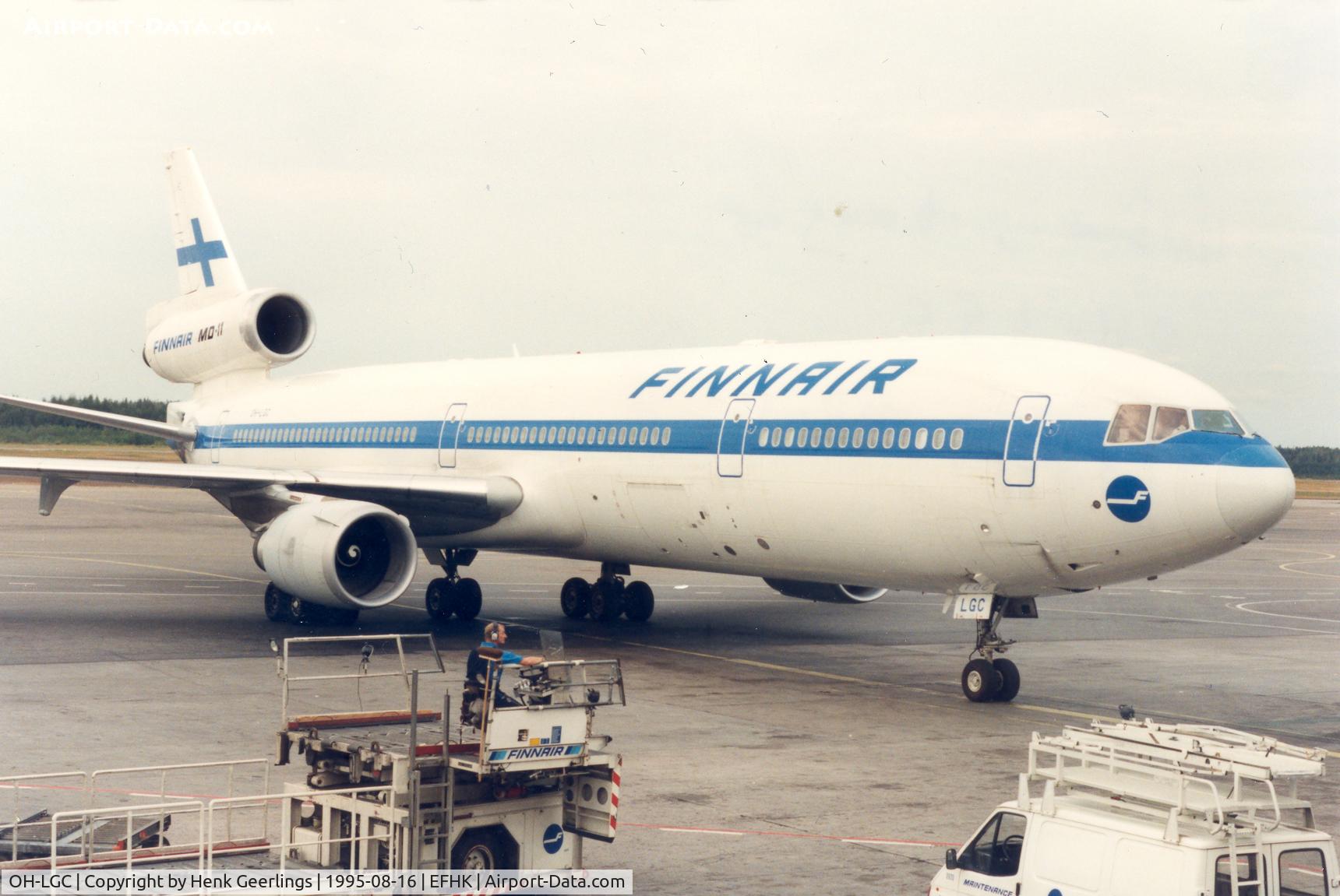OH-LGC, 1992 McDonnell Douglas MD-11 C/N 48512, Finnair