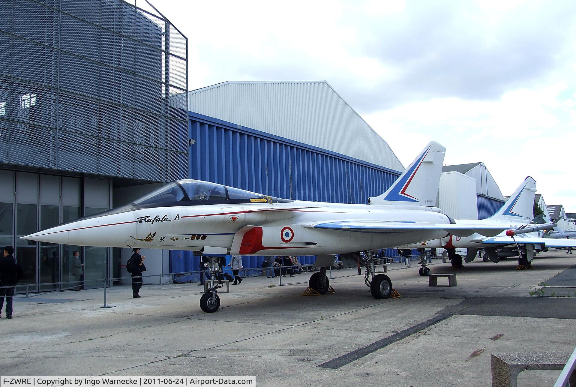 F-ZWRE, 1986 Dassault Rafale A C/N 01, Dassault Rafale A prototype at the Musee de l'Air, Paris/Le Bourget