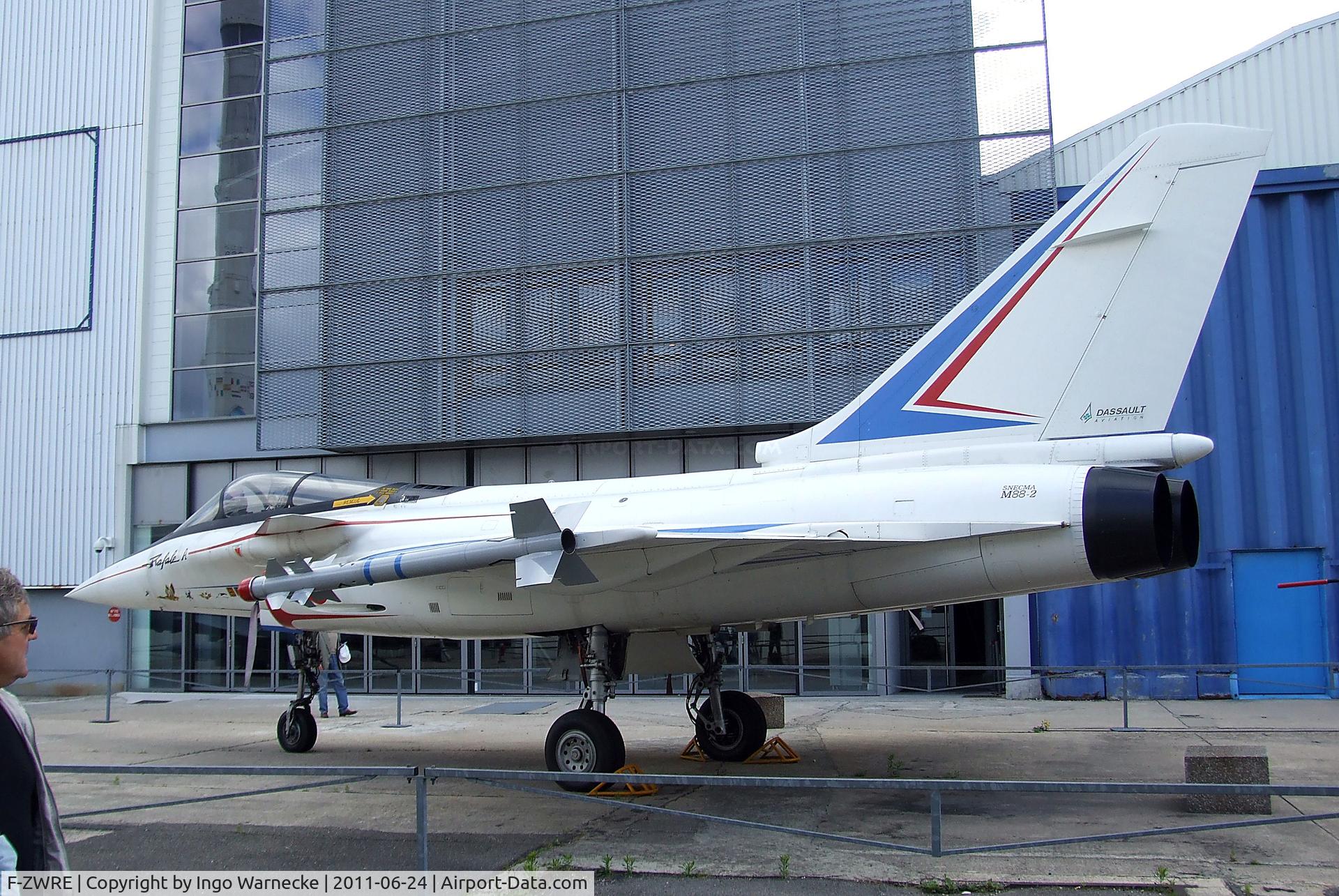 F-ZWRE, 1986 Dassault Rafale A C/N 01, Dassault Rafale A prototype at the Musee de l'Air, Paris/Le Bourget