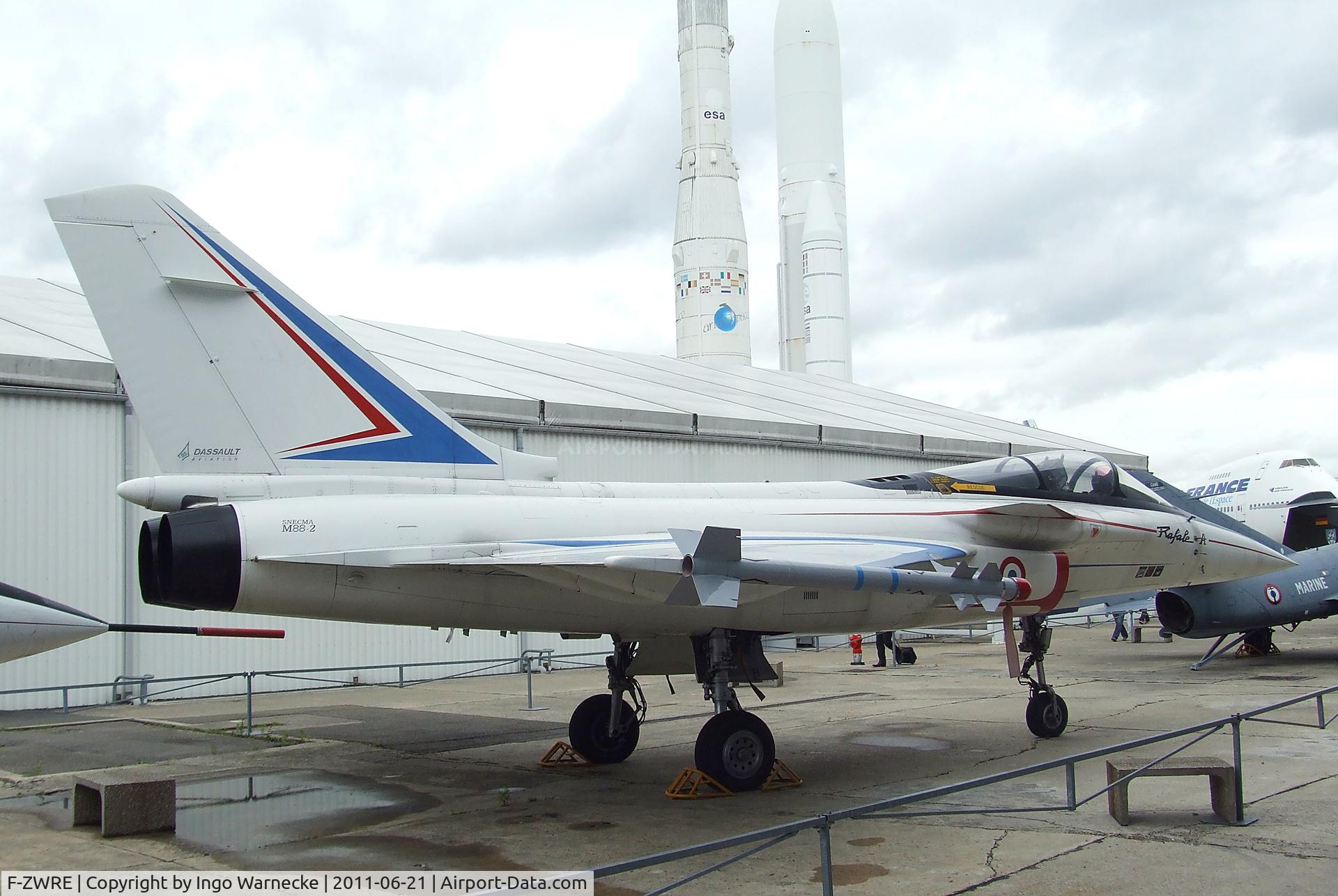 F-ZWRE, 1986 Dassault Rafale A C/N 01, Dassault Rafale A prototype at the Musee de l'Air, Paris/Le Bourget