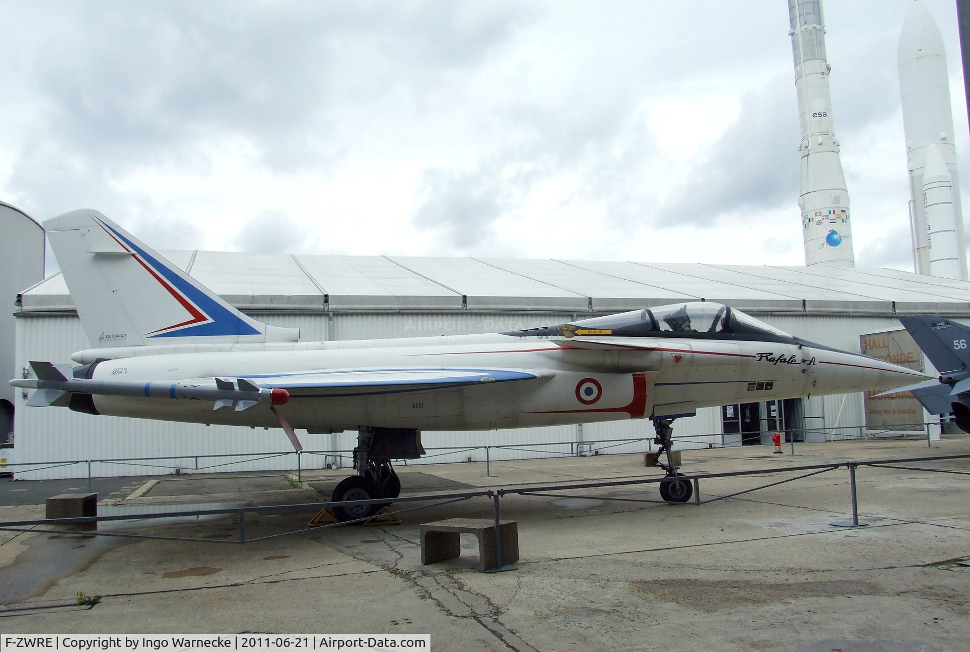 F-ZWRE, 1986 Dassault Rafale A C/N 01, Dassault Rafale A prototype at the Musee de l'Air, Paris/Le Bourget