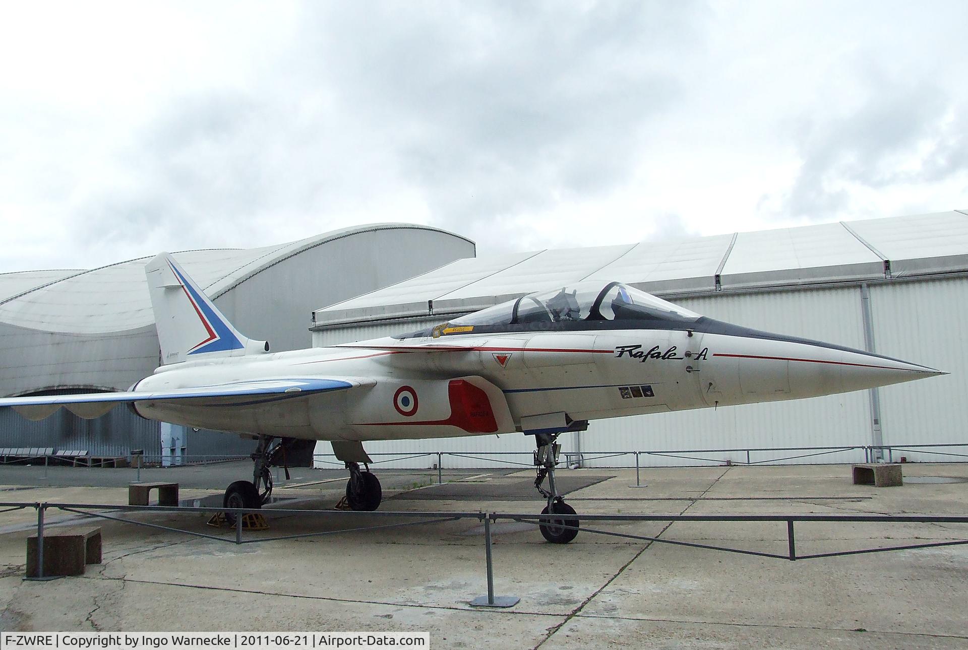 F-ZWRE, 1986 Dassault Rafale A C/N 01, Dassault Rafale A prototype at the Musee de l'Air, Paris/Le Bourget