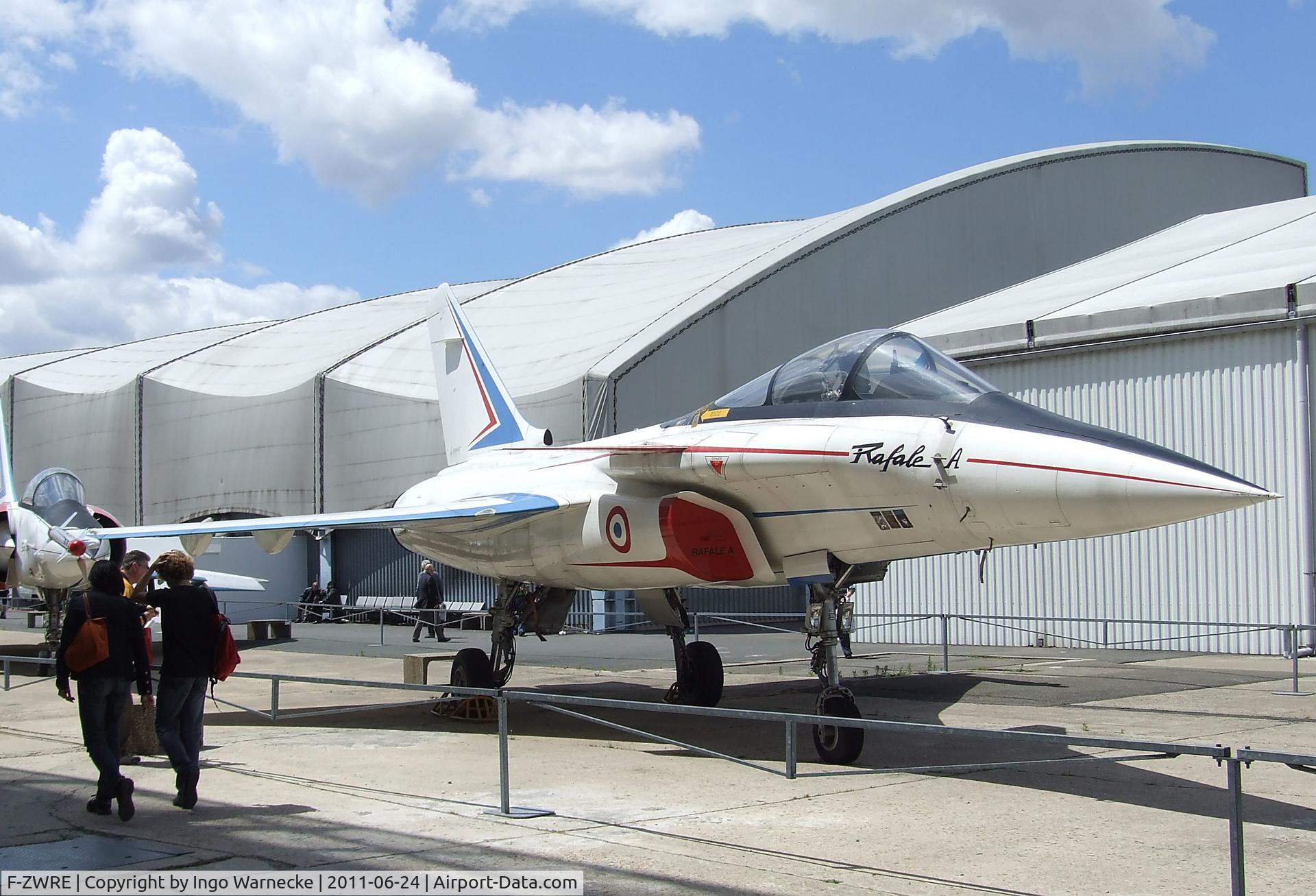 F-ZWRE, 1986 Dassault Rafale A C/N 01, Dassault Rafale A prototype at the Musee de l'Air, Paris/Le Bourget