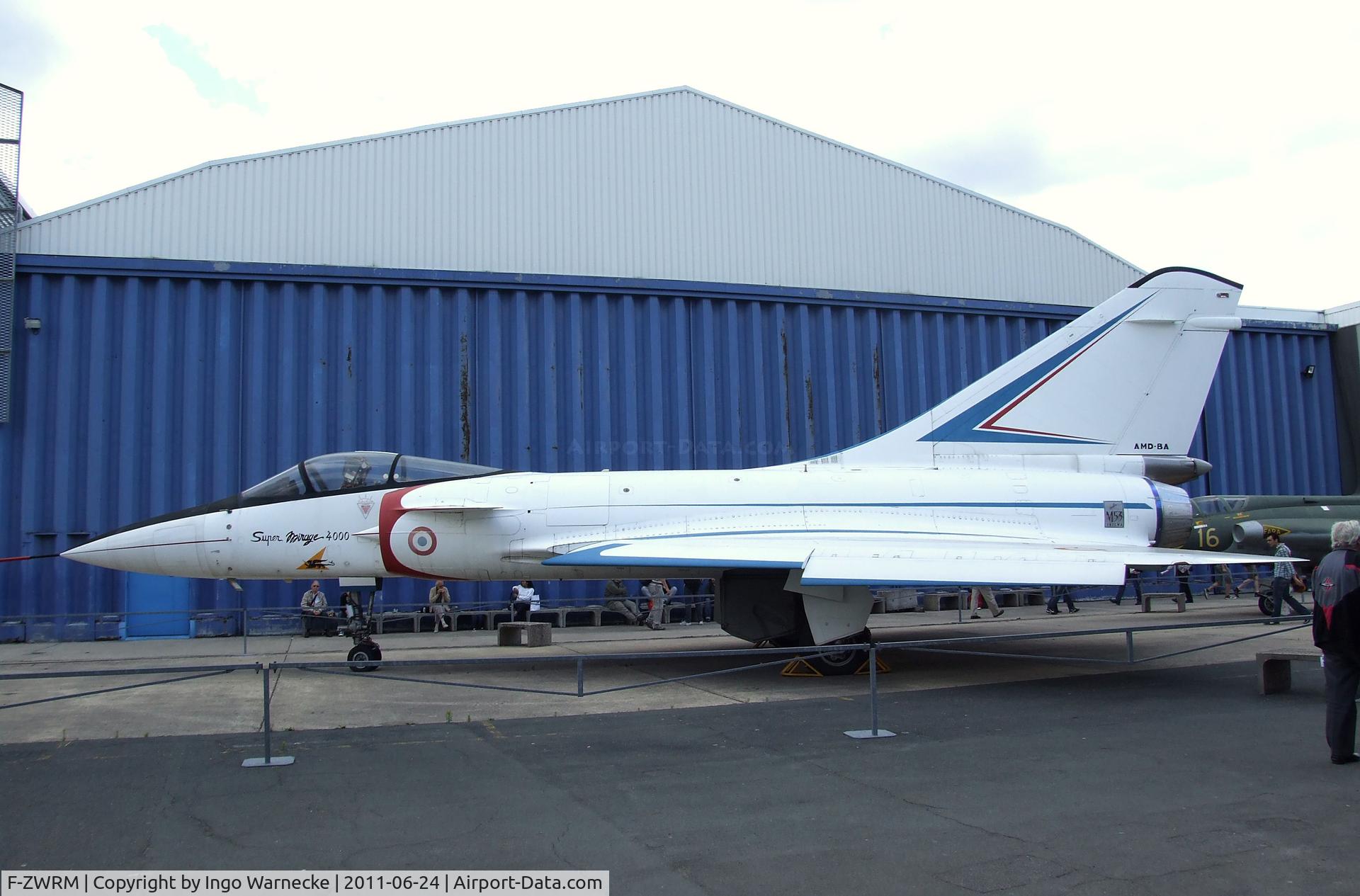 F-ZWRM, Dassault Super Mirage 4000 C/N 01, Dassault Super Mirage 4000 prototype at the Musee de l'Air, Paris/Le Bourget