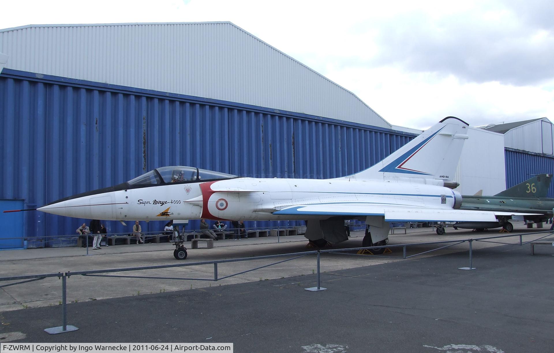 F-ZWRM, Dassault Super Mirage 4000 C/N 01, Dassault Super Mirage 4000 prototype at the Musee de l'Air, Paris/Le Bourget