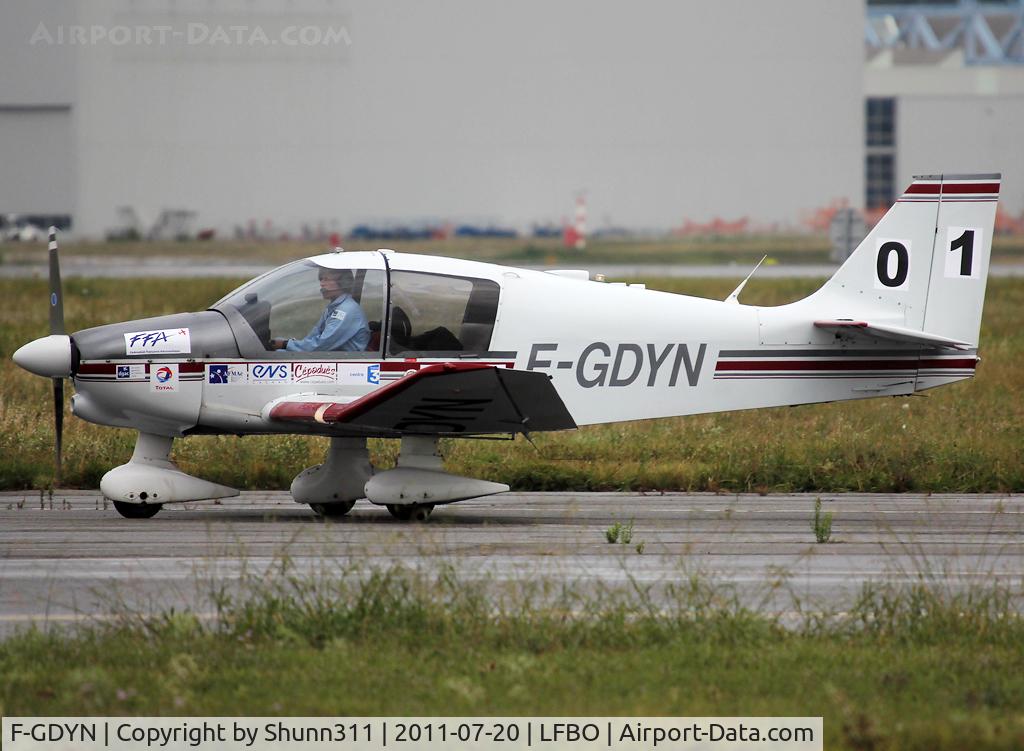 F-GDYN, Robin DR-400-140B Major C/N 1663, Participant of the Young Pilot Aerial Tour 2011