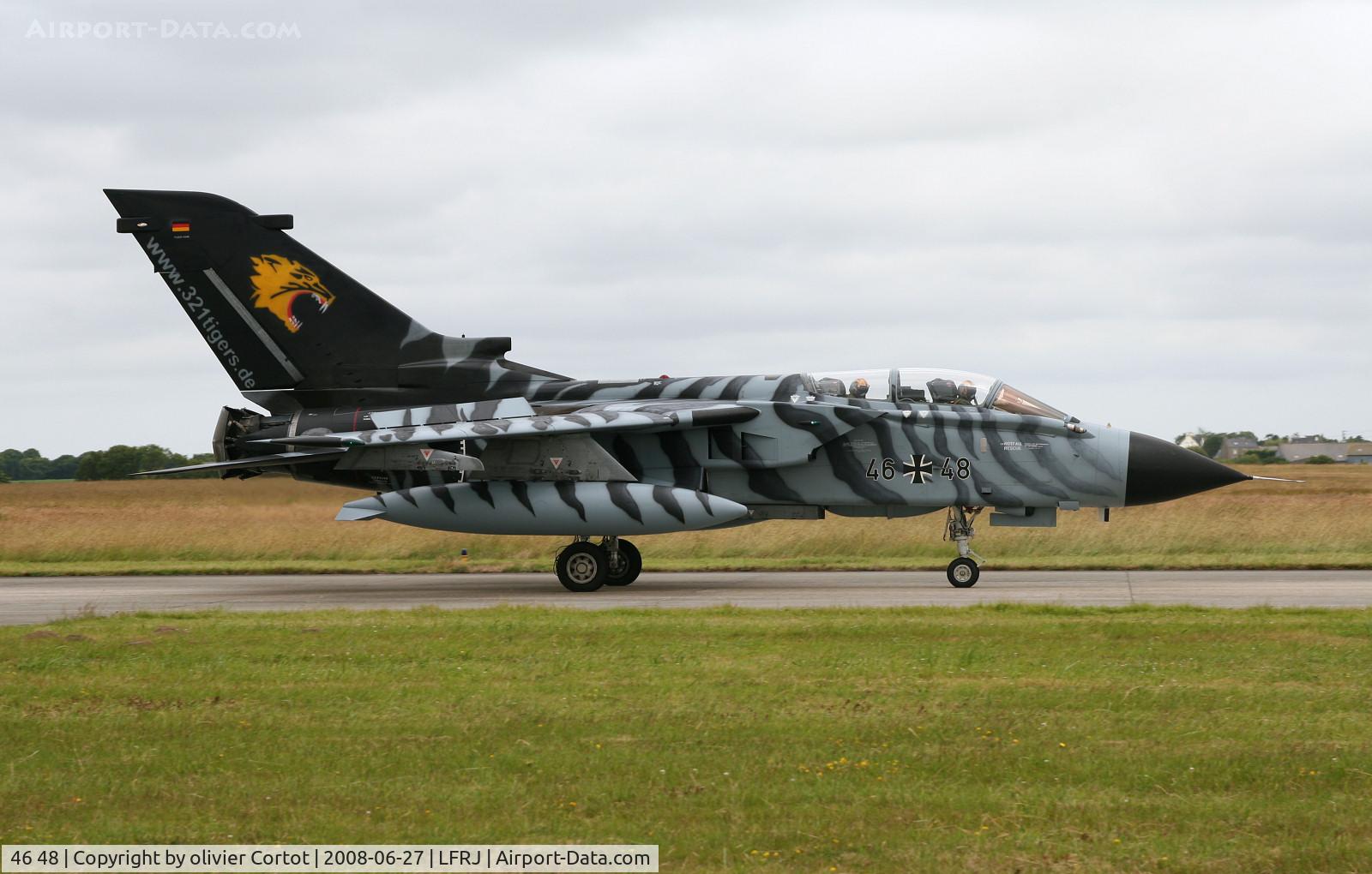 46 48, Panavia Tornado ECR C/N 881/GS281/4348, Tigermeet 2008